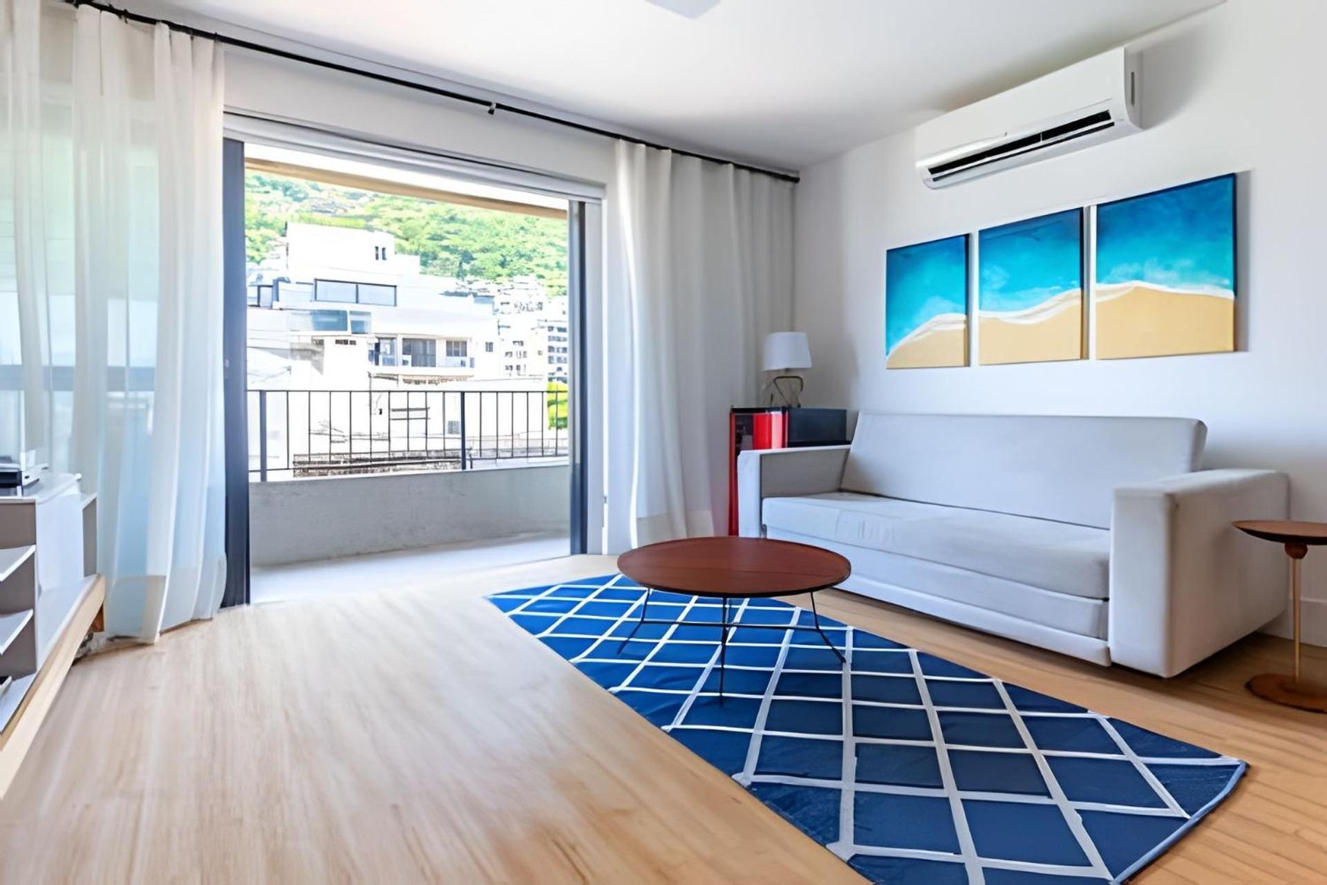 Apartamento Curtacopacabana: Lindo Apto De 1qt Novo Vaga Academia Lavanderia *